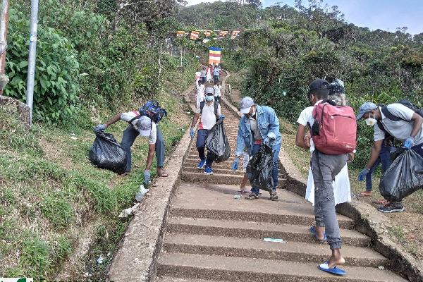 Sri Pada Clean-up campaign
